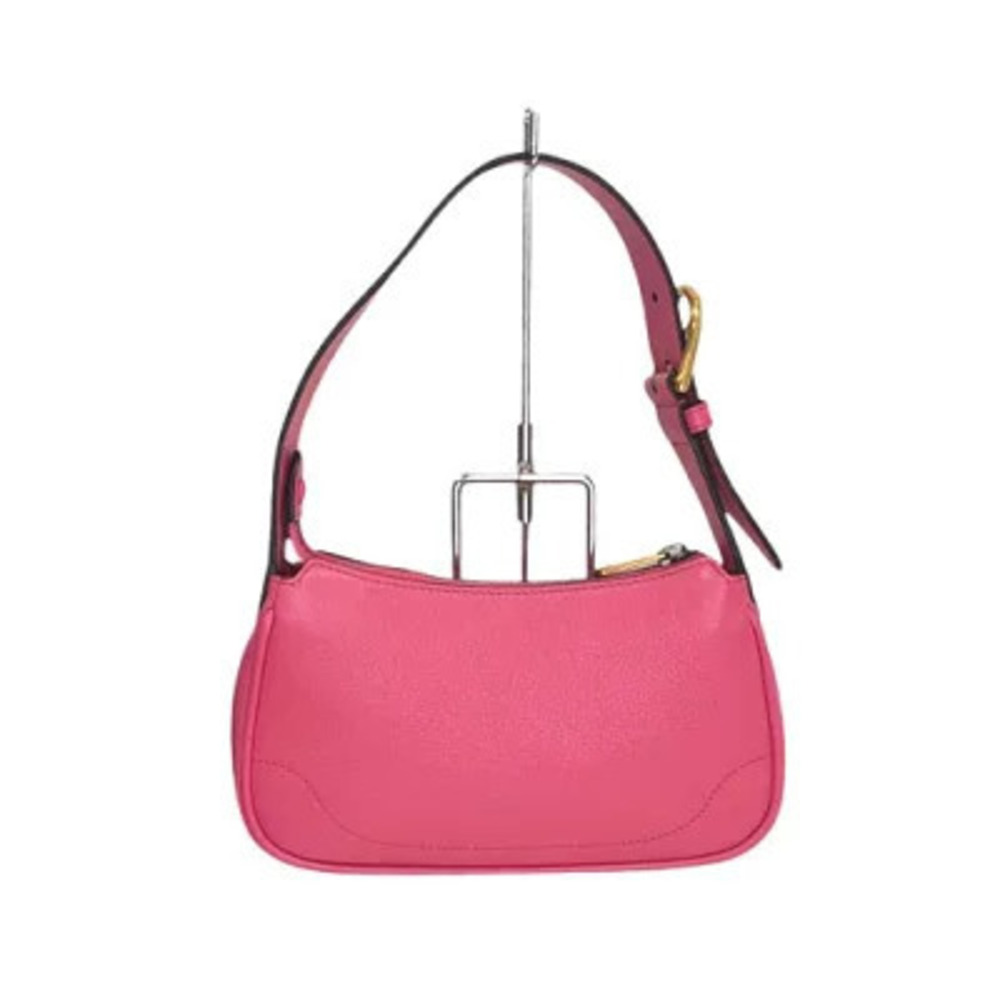 Gucci Aphrodite Hobo Shoulder Bag GG Marmont Leather Blanc White Pink
